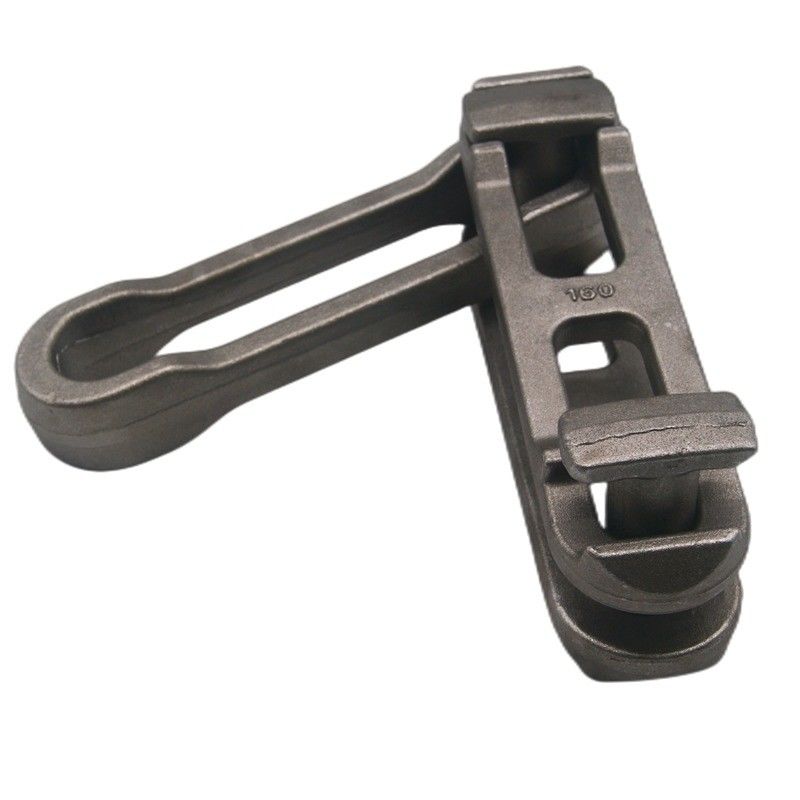 Cabeça de raspador de alta resistência Forjado Chain Link Forjado 142 Pitch Chain Rod em preto